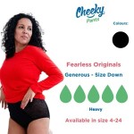 Feeling FEARLESS - High-waisted Period Pants with Extra absorbency