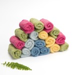 ORGANIC Premium Cloth Cotton Terry Baby Wipes - Rainbow Pack