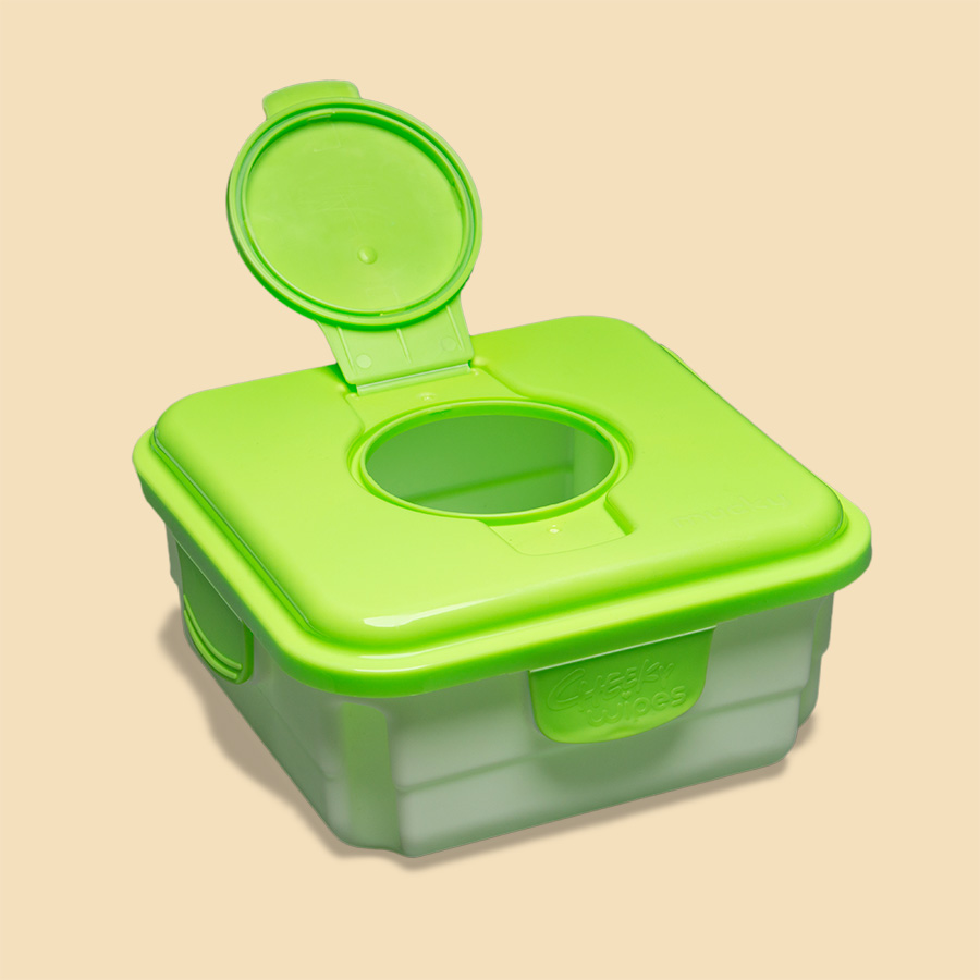 Box for shop wet wipes