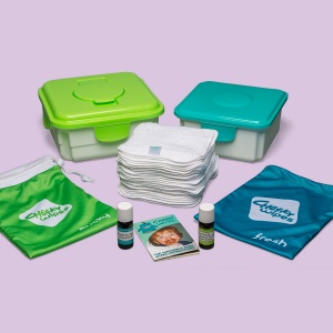 Reusable Baby Wipes Workhorse WHITE All-In-One Kit