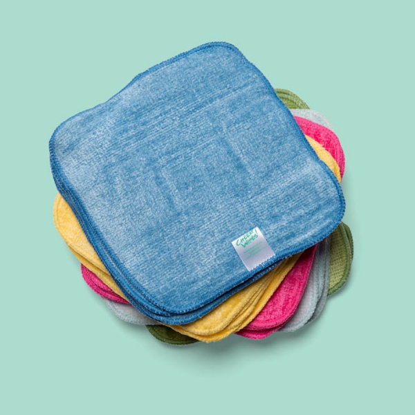 Washable Cloth Rainbow Bamboo Terry Baby Wipes